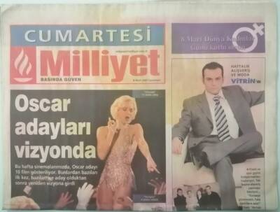 Milliyet Cumartesi Gazetesi 8 Mart 2003 İsraile Göçün Öyküsü -GZ37531 - 1