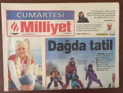Milliyet Cumartesi Gazetesi 8 Ocak 2005 - Popüler Kayak Merkezleri GZ6924 - 2