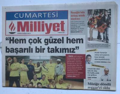 Milliyet Cumartesi Gazetesi 9 Nisan 2005 - Trendlerin Buluşması GZ8550 - 1