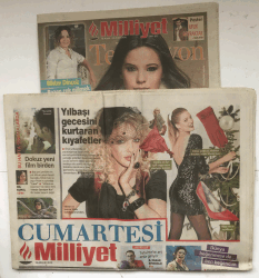 Milliyet Cumartesi Gazetesi Cadde Eki İle 18 Aralık 2010 - Şimdi de Genç Çapa Ağırlıyor GZ5678 - 1