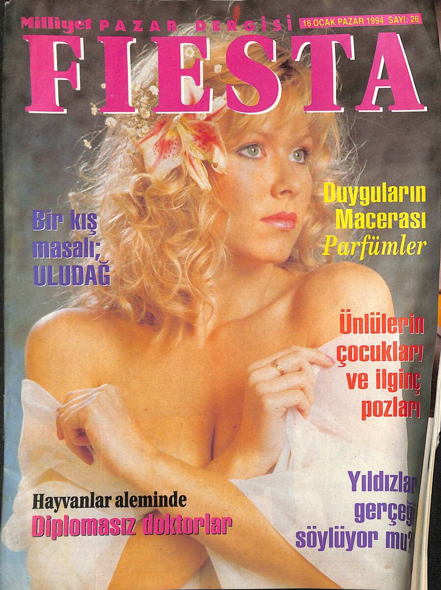 Milliyet Fiesta Dergisi 16 Ocak 1994 - Sayı: 26 - Yıldızlar Gerçeği Söylüyor Mu ? NDR89175 - 1