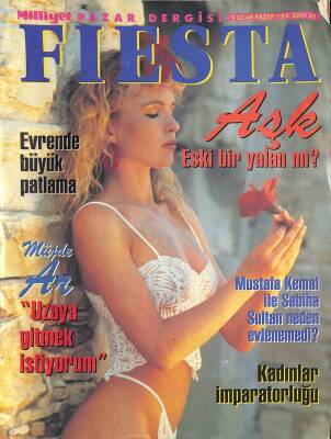 Milliyet Fiesta Pazar Dergisi Sayı 25 9 Ocak 1994 - Müjde Ar, Uzaya Gitmek İstiyorum - 1994`ün Video Oyunları NDR69233 - 1
