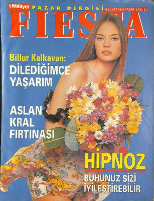 Milliyet Fiesta Pazar Dergisi Sayı81 5 Şubat 1995 Dilediğimce Yaşarım - Eski Karıma Dönüyorum Jean-Claude Van Damme NDR82009 - 1