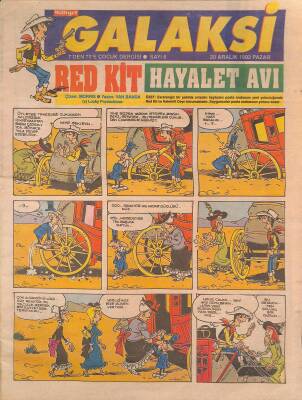 Milliyet Galaksi 20 Aralık 1992 - Red Kit Hayalet Avı NDR84988 - 1