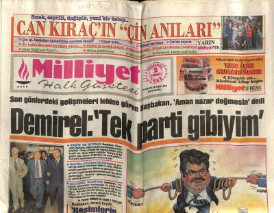 Milliyet Gazete 2 Temmuz 1992 - Doğum Günü Hediyesi GZ56723 - 1