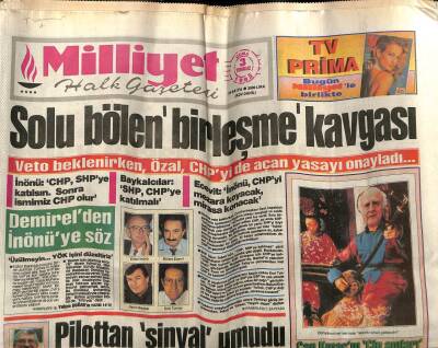 Milliyet Gazete 3 Temmuz 1992 - Doğum Günü Hediyesi GZ56722 - 1