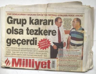 Milliyet Gazetesi 1 Ekim 2007 - Karısının Kitabı Blairin Kabusu Oldu GZ7044 - 1