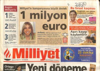 Milliyet Gazetesi 1 Haziran 2005 - Fransada Referandum Siyasi Depreme Yol Açtı GZ93739 - 1