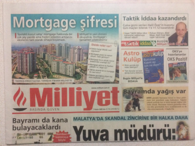 Milliyet Gazetesi 1 Kasım 2005 - Alex Yok Ama Fener Var GZ24364 - 1