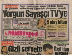 Milliyet Gazetesi 1 Mart 1989 - Öğrenci Polis Karşı Karşıya 110 Gözaltı GZ61604 - 1