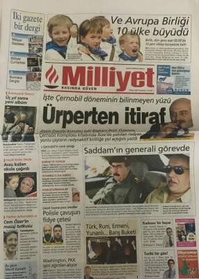 Milliyet Gazetesi 1 Mayıs 2004-İşte Çernobil Döneminin Bilinmeyen Yüzü GZ45325 - 2