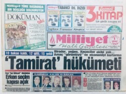 Milliyet Gazetesi - 1 Nisan 1989 - Tamirat Hükümeti, Zamlara Devam GZ46015 - 2