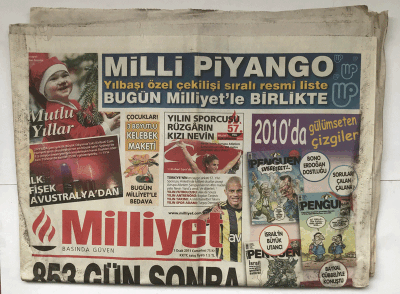 Milliyet Gazetesi 1 Ocak 2011 - 5 Bin Sayfalık ÖSYM Skandalı GZ5676 - 1