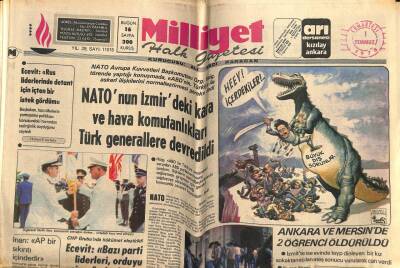 Milliyet Gazetesi 1 Temmuz 1978 - Ankara Ve Mersinde Öğrenci Öldürüldü GZ58895 - 1