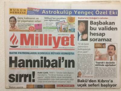 Milliyet Gazetesi 1 Temmuz 2005 - Hannibalın Sırrı GZ32632 - 1