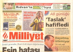 Milliyet Gazetesi 10 Aralık 2004 - Cim Bom'dan Özeleştiri - Esin Hatası Askeri Bitirir GZ3359 - Gökçekoleksiyon