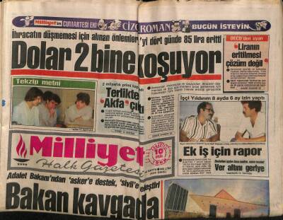 Milliyet Gazetesi 10 Eylül 1988 - Doğum Günü Hediyesi GZ56703 - 1