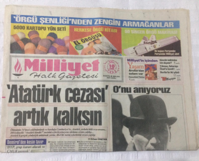 Milliyet Gazetesi 10 Kasım 1992 - Rıdvan Devreyi Kapadı - GZ15928 - 2