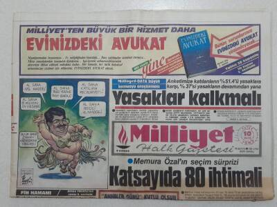 Milliyet Gazetesi - 10 Mayıs 1987 - Memura Katsayıda 80 İhtimali GZ112222 - 1