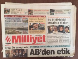 Milliyet Gazetesi 10 Mayıs 2006 - ABden 4 Konuda Etik Mesaj GZ10299 - 2