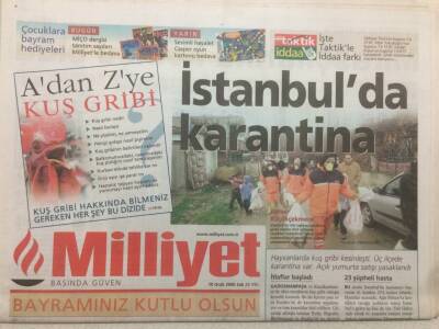 Milliyet Gazetesi 10 Ocak 2006 - Ağcaya Bir de Ödül Versinler GZ48546 - 1