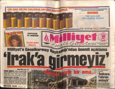 Milliyet Gazetesi 10 Şubat 1991 - Doğum Günü Hediyesi GZ55779 - 1