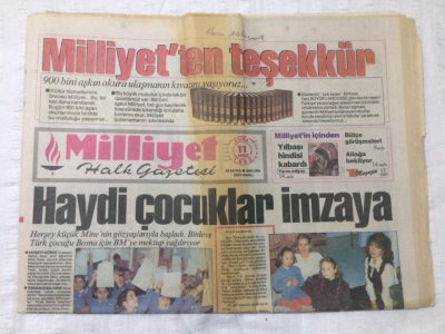 Milliyet Gazetesi 11 Aralık 1992 - Mutlu Prenses İle Mutsuz Prenses - GZ15737 - 2