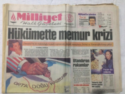Milliyet Gazetesi 11 Ekim 1992 - Hükümette Memur Krizi - GZ15779 - 1
