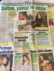 Milliyet Gazetesi 11 Kasım 1990 - Konya'da 31 Mart Provası - Saddam'dan Özal'a Davet - Türkan Şoray Yalnız Ve Cesur GZ149515 - 2