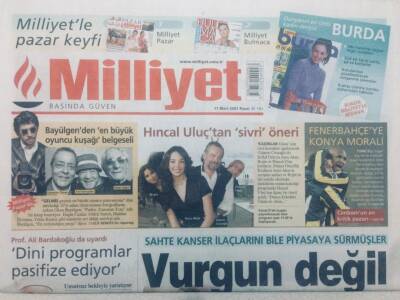 Milliyet Gazetesi - 11 Mart 2007 - İlker Başbuğ Komutandan Nevruz Öncesi Sert Uyarı GZ46554 - 1