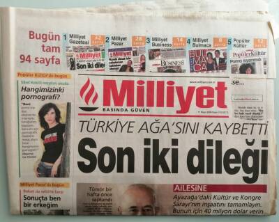 Milliyet Gazetesi 11 Nisan 2004 Hülya Avşar Sanat İçin İyi Ki Zamanında Soyunmuşum -GZ37651 - 1