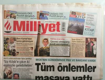 Milliyet Gazetesi 11 Nisan 2007 AKPli Mileletvekilinden İlginç Gerekçe -GZ37695 - 1