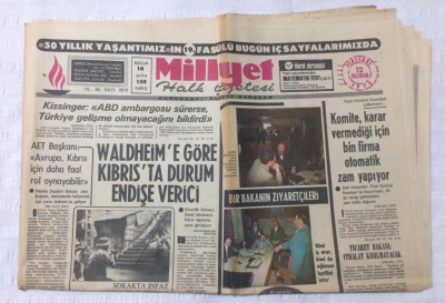 Milliyet Gazetesi 12 Haziran 1975 - Erol Taş Ben Ateş Etmedim Dedi - GZ15815 - 2