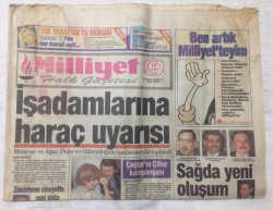 Milliyet Gazetesi 12 Kasım 1993 - Çağların Çiller Kampanyası - GZ15776 - 1