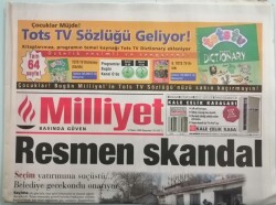 Milliyet Gazetesi 12 Nisan 1999 Kosovada Toplu Mezar - Makedonya Patlayabilir GZ44618 - 1