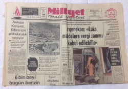Milliyet Gazetesi 12 Ocak 1976 - Fenerbahçe Lider - GZ15853 - 2