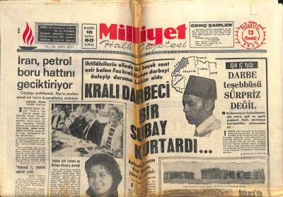 Milliyet Gazetesi 12 Temmuz 1971 - Türk İşin Anayasa Görüşü Bugün Alınacak GZ58935 - 1