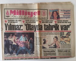 Milliyet Gazetesi 12 Temmuz 1991 - Kıbrıs Rus Cumhurbaşkanı Vasiliudan Zeytin Dalı GZ11478 - 2