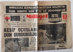 Milliyet Gazetesi 13 Ağustos 1964 - Jetlerimiz Hava Hücumunu Üç Dakikada Hazırladı GZ13866 - 1
