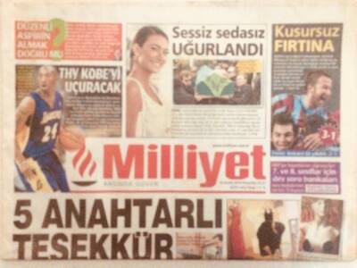 Milliyet Gazetesi 13 Aralık 2010 - Müslüman Damat İnfazı GZ40187 - 1