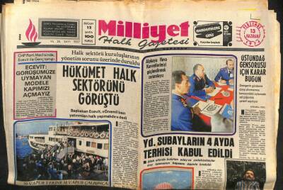 Milliyet Gazetesi - 13 Haziran 1974 - Hükümet Halk Sektörünü Görüştü GZ110905 - 1