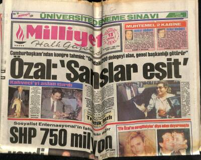 Milliyet Gazetesi 13 Haziran 1991 - Doğum Günü Hediyesi GZ56771 - 1