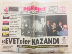 Milliyet Gazetesi 13 Nisan 1975 - ABD,Kuzey Vietnamın Güneye Müdahalesini Durdurmasını İstedi GZ71016 - 2