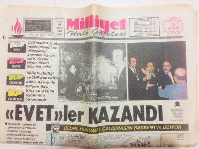 Milliyet Gazetesi 13 Nisan 1975 - ABD,Kuzey Vietnamın Güneye Müdahalesini Durdurmasını İstedi GZ71016 - 1