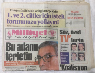 Milliyet Gazetesi 13 Ocak 1993 - Nukhet Duru Ne Yapıyor - GZ15967 - 1