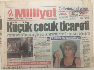 Milliyet Gazetesi 13 Temmuz 1995 - Bravo Galatasaray GZ51524 - 1