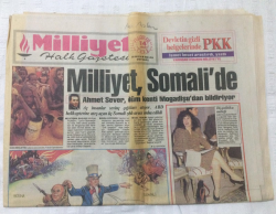 Milliyet Gazetesi 14 Aralık 1992 - Özalın Osmanlı Planı - GZ15751 - 2