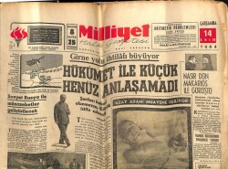 Milliyet Gazetesi 14 Ekim 1964 - Dilekçelere Ay Başından İtibaren Pul Konmayacak..Rus Uzay Gemisi Yeryüzüne İndi GZ58799 - 1