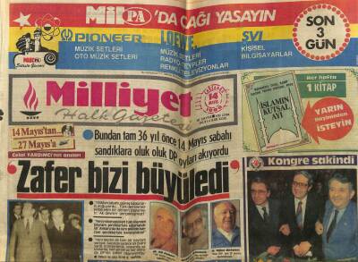 Milliyet Gazetesi 14 Mayıs 1986 - Kaçak Yapıya İkinci Af GZ56734 - 1