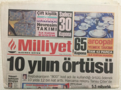 Milliyet Gazetesi - 14 Mayıs 1996 - AğcaArtık Tehlikesizim GZ24487 - 1